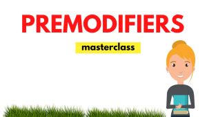 Image result for 100 Examples of Pre Modifiers