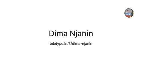 Dima Njanin — Teletype