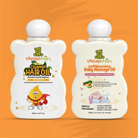 Pediatrician Approved Natural Body & Hair Oil Combo for Babies – ShuShu ...