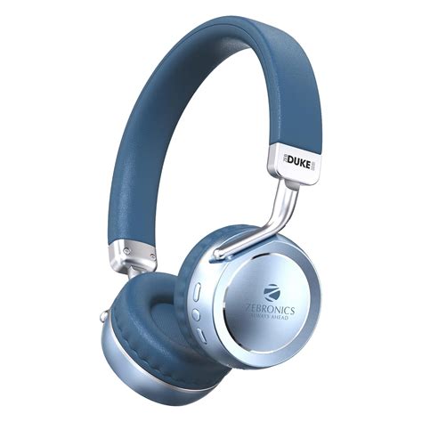 ZEBRONICS DUKE 2 Wireless Headphone, Supports Bluetooth, Dual Pairing ...