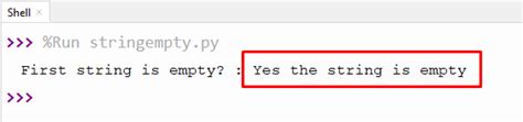 Image result for Empty String in Python