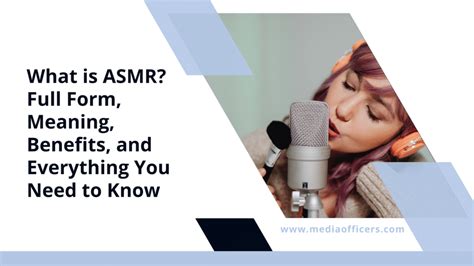Image result for ASMR Explained