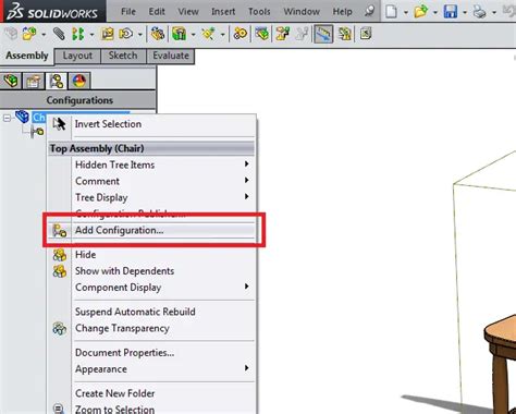SolidWorks Configuration En Tutorial 的图像结果