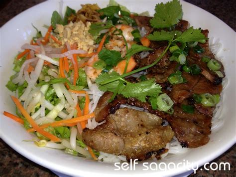 Bun Tom Thit Nuong Grilled Shrimp & Pork Vermicelli
