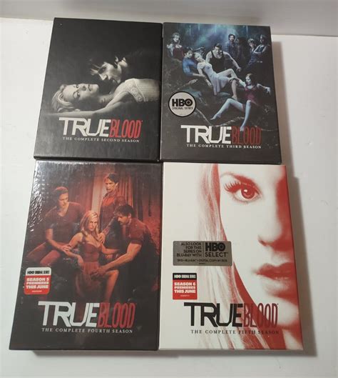 NEW True Blood DVD Boxed Set Complete Seasons 2, 3, 4 and 5 HBO TV ...