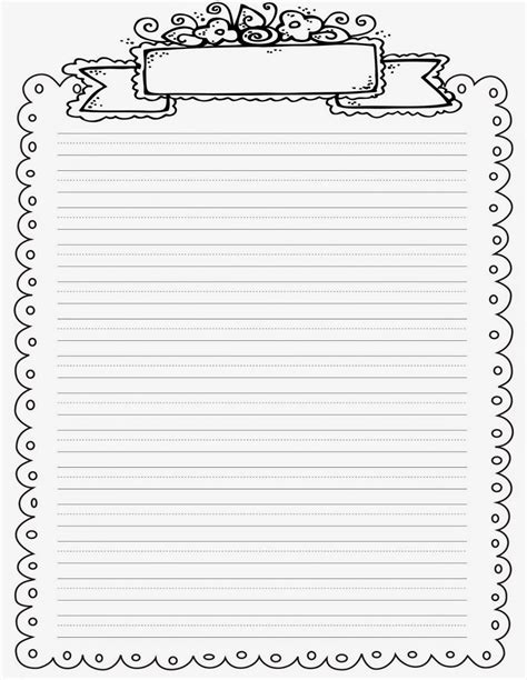 Free Printable Notebook Paper | 101 Activity