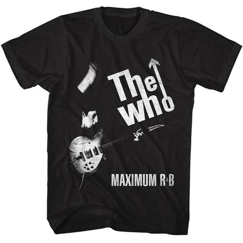 The Who Maximum R&B Black Shirts - Etsy