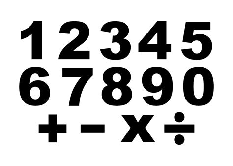 Number wall decals are Red Vinyl Wall Decals Kids Numbers and Math ...