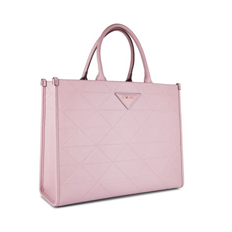 Buy Lavie Luxe Mona Box Large Satchel Bag Pink Online – Lavie World