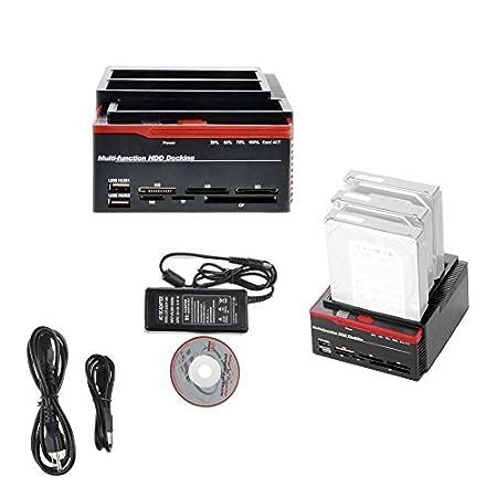 Microware HDD Docking Station Hard Drive Enclosures Case 2.5"/3.5" USB ...