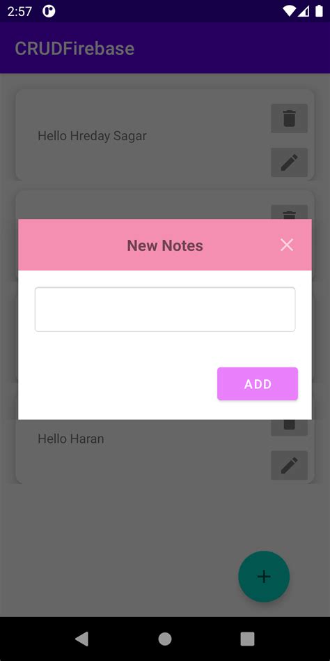 Image result for RecyclerView with Firebase