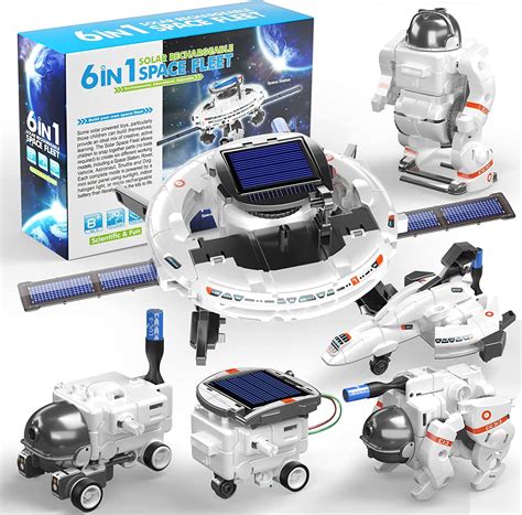 Buy REES52 STEM Toys 6-in-1 Solar Robot Kit for Kids,Educatoinal ...