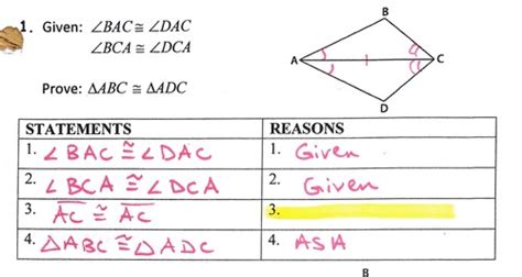 Triangle Proofs Practice Flashcards | Quizlet