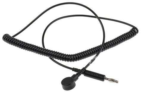 RS PRO | RS PRO ESD Grounding Wrist Strap & Cord Set With 10 mm Socket ...