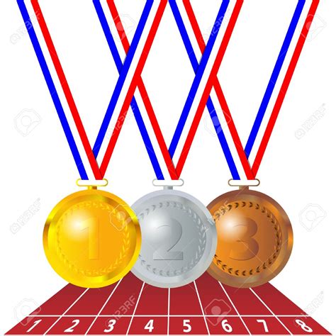 Free clip art olympic medals
