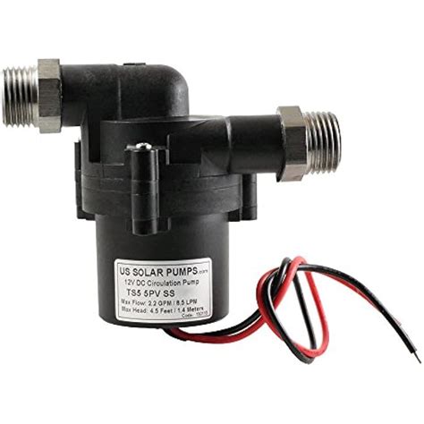 USSOLARPUMPS.COM 12VDC Solar Hot Water Pump - Powerful and Efficient ...