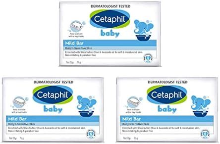CURATIO Tedibar Bathing Bar for Babies’ Sensitive Skin Pack of 2 ...