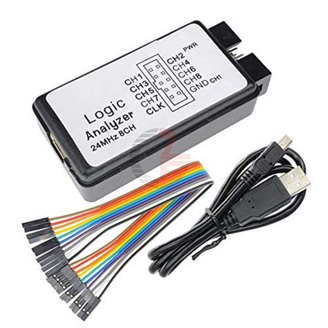Buy USB Logic Analyzer SCM 24MHz 8 Channel 24M / Seconds Logical ...