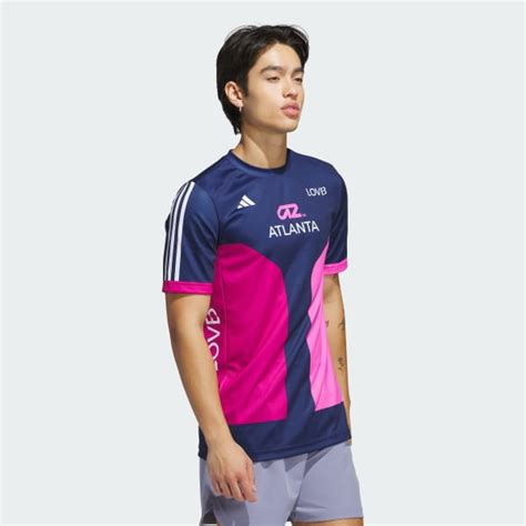 adidas x LOVB Atlanta Jersey - Blue | Free Shipping with adiClub ...