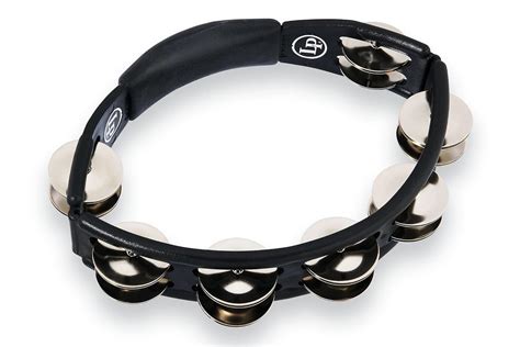 LP LP150 Cyclops Hand Tambourine with Steel Jingles, Black : Amazon.in ...