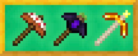 Custom Pickaxe Mod Download 的图像结果