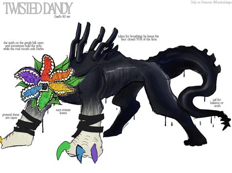 [Sketch] Twisted Dandy redesign/Dandy's World AU | Esboços bonitos, Olhar de cachorrinho ...