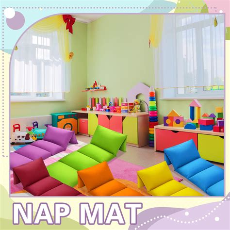 Mixweer 6 Pieces Pillow Bed Floor Lounger Cover Couch Recliners Casing ...