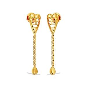Joyalukkas 22K (916) Purity Heartfelt Elegance Drop For Women : Amazon ...