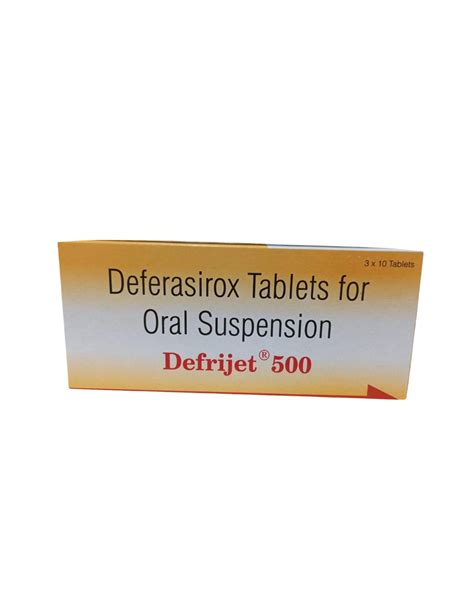 DEFRIJET 500MG TAB 1X10 - Medehub