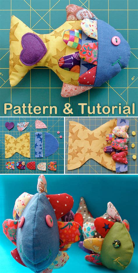 Image result for Fish Sewing Pattern