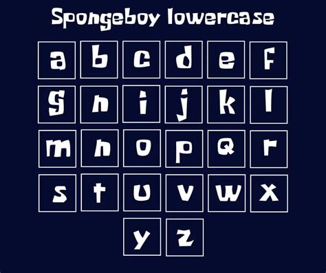 SpongeBob Font Download | Free Fonts Lab
