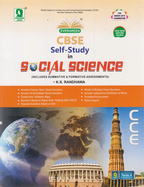CBSE Self - Study in Social Science Term 2 (Class 9) : Includes ...