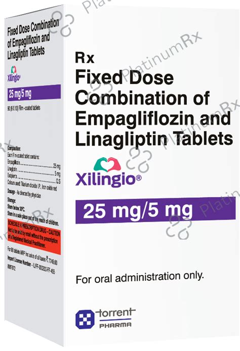 Xilingio 25/5mg Tablet 10s | Uses, Price & Substitutes