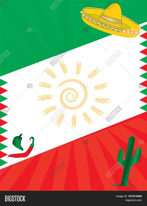 Aztec Mexican Flag