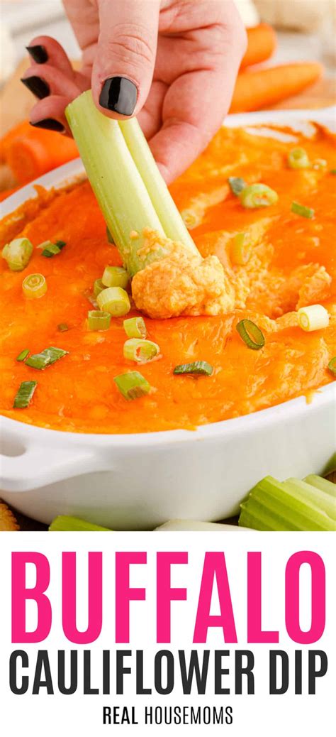 Buffalo Cauliflower Dip ⋆ Real Housemoms