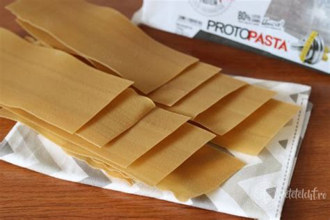 Lasagna low carb, cu foi proteice Ciao Carb ? Re?ete LCHF