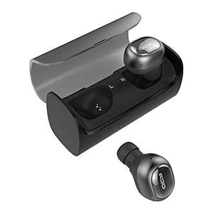 QCY Q29 Wireless Bluetooth In Ear Headphone with Mic (Black) : Amazon ...