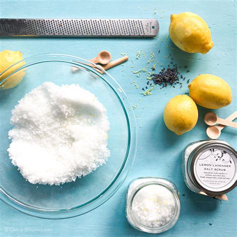 Fabulous Lemon-Lavender Salt Scrub DIY — The Giddy Chick