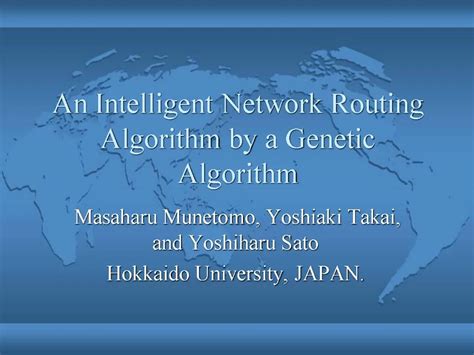 Image result for Routing Algorithm Based On Genetic Algorithm