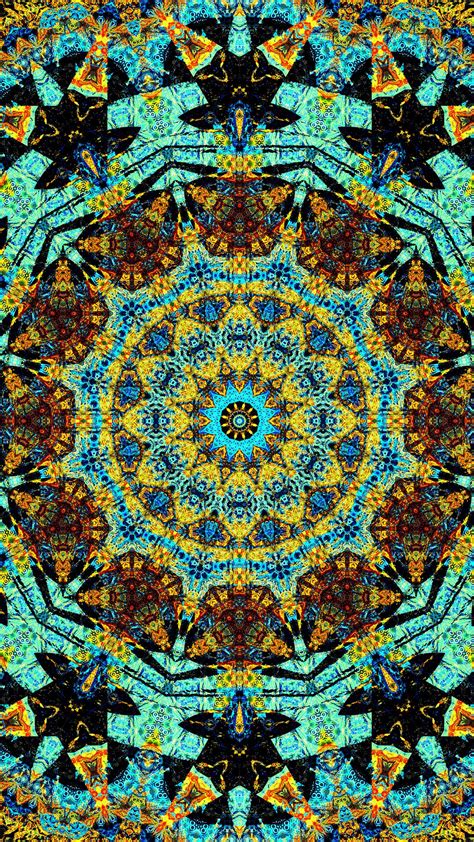 Download wallpaper 1080x1920 kaleidoscope, lines, shapes, abstraction ...
