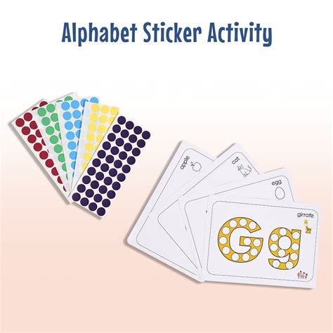 Alphabet Dot Sticker Sheets – Little Minds At Work