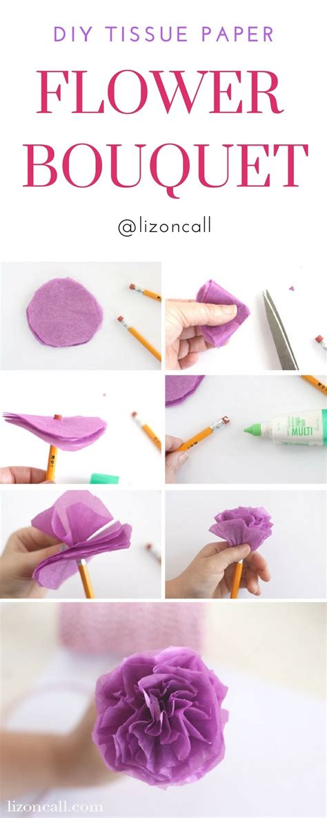 Image result for DIY Tissue Flower Tutorial
