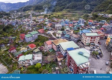 Sagada, Mountain Province, Philippines - Aerial of the Highland Tourist ...