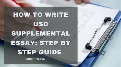 How to Write USC Supplemental Essays in 2024: Step-by-Step Guide