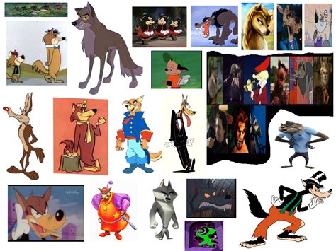 Image result for Cartoon Wolves