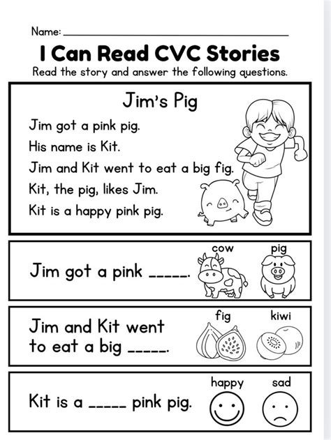 CVC Words Reading Grade 2 的图像结果