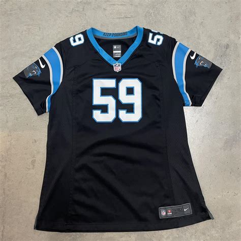 Vintage panthers Luke Kuechly jersey size kids XL... - Depop