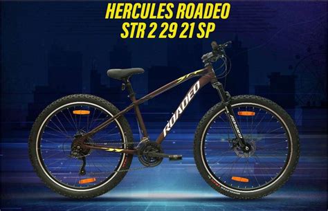 HERCULES ROADEO STR2 29 | 21 GEAR | DUAL DISC BREAKS| FRONT SUSPENSION ...