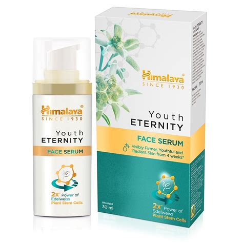 Himalaya Youth Eternity Serum for Women with Niacinamide, Edelweiss ...