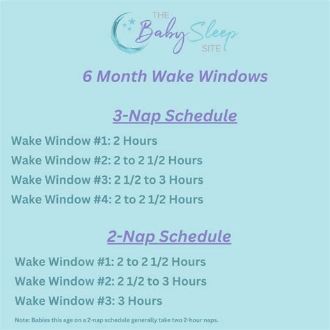 6 Month Old Wake Windows: Ideal Length and Better Baby Sleep | The Baby ...